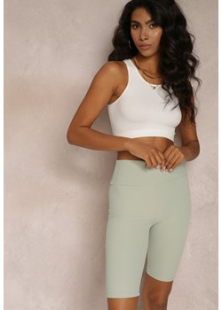 Jasnozielone Kolarki Hysali ze sklepu renee.pl w kategorii Szorty - zdjęcie 179869229