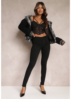 Czarne Jeansy o Fasonie Skinny Trikese ze sklepu renee.pl w kategorii Jeansy damskie - zdjęcie 179873019