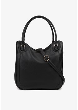 Czarna Torebka o Fasonie Shopper Haladria ze sklepu renee.pl w kategorii Torby Shopper bag - zdjęcie 179958168