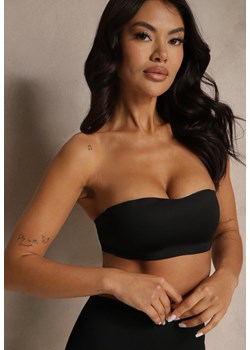 Czarny Biustonosz Typu Balkonetka Bez Fiszbin Zenzedi ze sklepu renee.pl w kategorii Biustonosze - zdjęcie 179963895