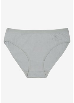 Jasnoniebieskie Bawełniane Majtki w Stylu Fig Talivira ze sklepu born2be.pl w kategorii Majtki damskie - zdjęcie 180132688