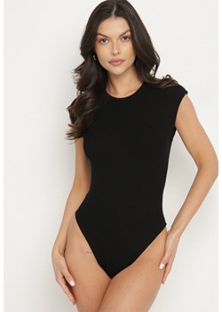 Czarne Klasyczne Body z Wiskozą Wilimi ze sklepu born2be.pl w kategorii Body damskie - zdjęcie 180156529