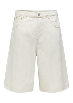 Only & Sons Szorty jeansowe Carl 22034145 Écru Balloon Fit ze sklepu MODIVO w kategorii Spodenki męskie - zdjęcie 180174719