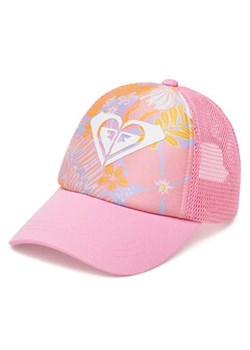 Roxy Czapka z daszkiem ROXY-ACCCS-18-SS2025 Różowy ze sklepu MODIVO w kategorii Czapki dziecięce - zdjęcie 180179037