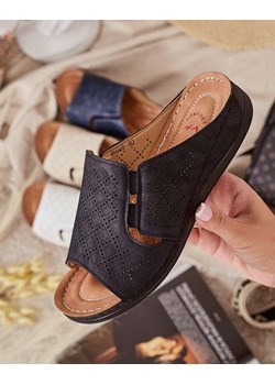 Royalfashion Damskie klapki na płaskiej podeszwie Mino ze sklepu royalfashion.pl w kategorii Klapki damskie - zdjęcie 180182567
