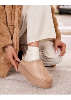 Royalfashion Krótkie buty a'la śniegowce damskie Zommy ze sklepu royalfashion.pl w kategorii Śniegowce damskie - zdjęcie 180186137