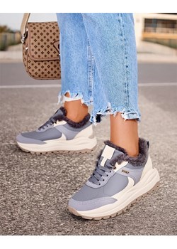 Royalfashion Sneakersy damskie z ociepleniem Zoru ze sklepu royalfashion.pl w kategorii Buty sportowe damskie - zdjęcie 180186285