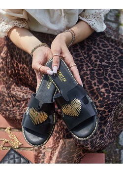 Royalfashion Damskie klapki na płaskiej podeszwie Ortyca ze sklepu royalfashion.pl w kategorii Klapki damskie - zdjęcie 180189708