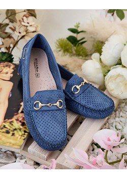 Royalfashion Ażurowe mokasyny damskie Mill ze sklepu royalfashion.pl w kategorii Mokasyny damskie - zdjęcie 180193556