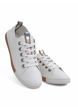 Royalfashion Damskie eko skórzane trampki Tarene ze sklepu royalfashion.pl w kategorii Trampki damskie - zdjęcie 180194615