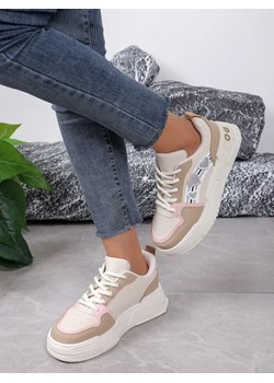 Royalfashion Sneakersy damskie z brokatem Samoles ze sklepu royalfashion.pl w kategorii Buty sportowe damskie - zdjęcie 180195329