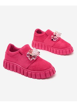 Royalfashion Półbuty sportowe z kolorowymi kamyczkami Resinello ze sklepu royalfashion.pl w kategorii Mokasyny damskie - zdjęcie 180204697