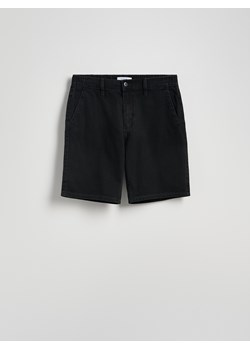 Reserved - Szorty jeansowe slim fit - czarny ze sklepu Reserved w kategorii Spodenki męskie - zdjęcie 180205606