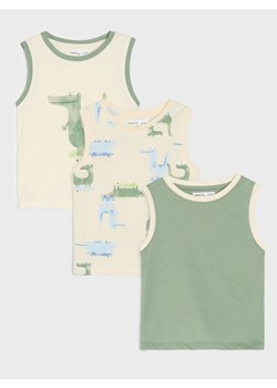 Sinsay - Koszulki 3 pack - kremowy ze sklepu Sinsay w kategorii T-shirty chłopięce - zdjęcie 180206797