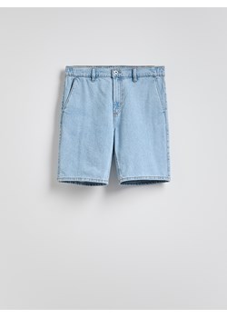 Reserved - Szorty jeansowe slim fit - niebieski ze sklepu Reserved w kategorii Spodenki męskie - zdjęcie 180208735