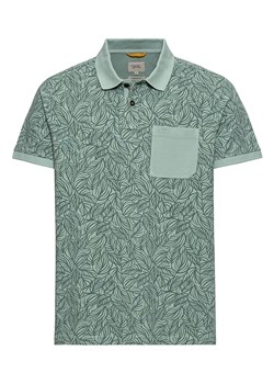 Camel Active Koszulka polo w kolorze zielonym ze sklepu Limango Polska w kategorii T-shirty męskie - zdjęcie 180210728
