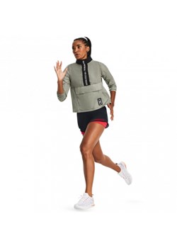 Damska bluza do biegania Under Armour UA Run Everywhere Layer - oliwkowa ze sklepu Sportstylestory.com w kategorii Bluzy damskie - zdjęcie 180211279
