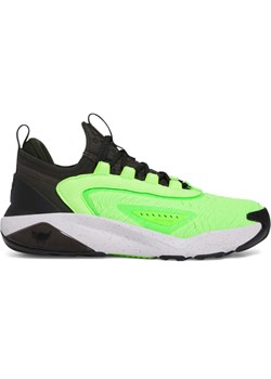 Męskie buty treningowe crossfit Under Armour UA Project Rock 7 - zielone ze sklepu Sportstylestory.com w kategorii Buty sportowe męskie - zdjęcie 180211527