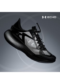 Sneakersy sportowe uniseks Under Armour UA Echo - czarne ze sklepu Sportstylestory.com w kategorii Buty sportowe męskie - zdjęcie 180211777