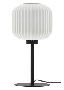 lampka stołowa ze szklanym kloszem biała T5-B20 - id: 49994 - marki Edinos.pl - 180212557 lampka stołowa ze szklanym kloszem biała T5-B20 ze sklepu Edinos.pl w kategorii Lampy stołowe - zdjęcie 180212557