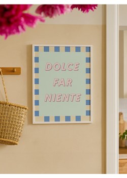 Sinsay - Plakat - niebieski ze sklepu Sinsay w kategorii Plakaty - zdjęcie 180216849