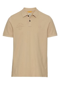 Camel Active Koszulka polo w kolorze beżowym ze sklepu Limango Polska w kategorii T-shirty męskie - zdjęcie 180223539