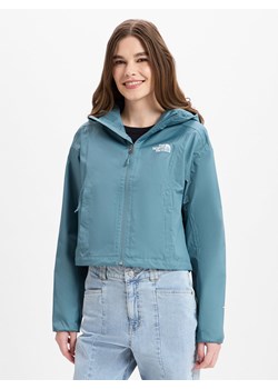 The North Face Damska kurtka funkcjonalna - W CROP QUEST Kobiety Sztuczne włókno petrol jednolity ze sklepu vangraaf w kategorii Kurtki damskie - zdjęcie 180227095