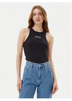 Levi's® Top Gemini A9415-0005 Czarny Slim Fit ze sklepu MODIVO w kategorii Bluzki damskie - zdjęcie 180230208