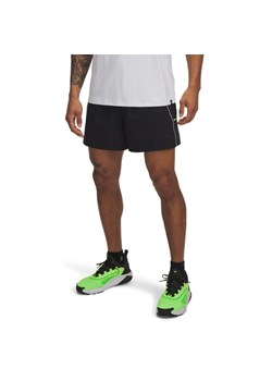 Męskie spodenki treningowe Under Armour Project Rock Short - czarne - id: 279362 - marki Under Armour - 180232105 Męskie spodenki treningowe Under Armour Project Rock Short - czarne ze sklepu Sportstylestory.com w kategorii Spodenki męskie - zdjęcie 180232105