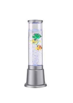 LeuchtenDirekt Lampa stołowa LED w kolorze srebrnym  - 12,5 x 12,5 x 36 cm ze sklepu Limango Polska w kategorii Lampy stołowe - zdjęcie 180232845