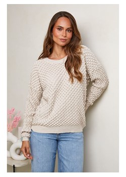 UNANYME Georges Rech Sweter w kolorze beżowym ze sklepu Limango Polska w kategorii Swetry damskie - zdjęcie 180232936