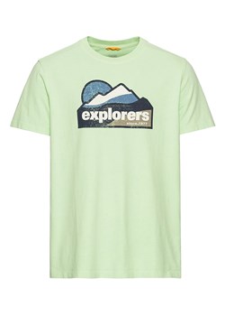 Camel Active Koszulka w kolorze zielonym ze sklepu Limango Polska w kategorii T-shirty męskie - zdjęcie 180239175