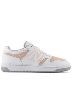 Buty New Balance GSB480VP - białe - id: 3239939 - marki New Balance - 180244365 Buty New Balance GSB480VP - białe ze sklepu streetstyle24.pl w kategorii Buty sportowe damskie - zdjęcie 180244365
