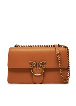 Torebka PINKO Love One Classic Dc PE 25 PCPL 100941 A0F1 Brązowy ze sklepu eobuwie.pl w kategorii Kopertówki - zdjęcie 180246078