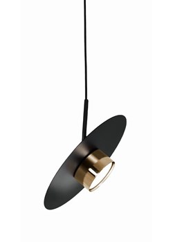 Wisząca lampa z dużym kloszem czarna Z9-G82 ze sklepu Edinos.pl w kategorii Lampy wiszące - zdjęcie 180247387