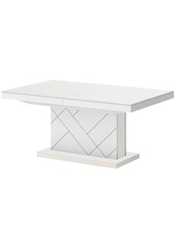 Rozkładana ława kaszmir + biały- H9-W14 ze sklepu Edinos.pl w kategorii Stoły - zdjęcie 180247615