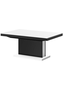 Rozładana ława biały + czarny - D0-G38 ze sklepu Edinos.pl w kategorii Stoły - zdjęcie 180255189