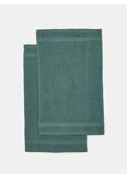 Sinsay - Ręczniki bawełniane 2 pack - zielony ze sklepu Sinsay w kategorii Ręczniki - zdjęcie 180258175