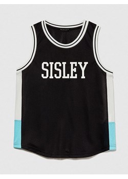 Sisley Top w kolorze czarnym ze sklepu Limango Polska w kategorii T-shirty chłopięce - zdjęcie 180260679