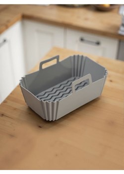 Sinsay - Silikonowa forma do pieczenia w Air Fryer - szary ze sklepu Sinsay w kategorii Akcesoria do pieczenia - zdjęcie 180267215