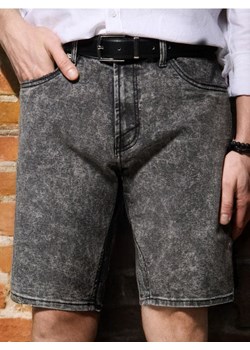 Sinsay - Szorty jeansowe slim - szary ze sklepu Sinsay w kategorii Spodenki męskie - zdjęcie 180267296