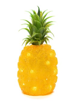 Konstsmide Lampa dekoracyjna LED "Pineapple" w kolorze żółtym - wys. 26 x Ø 11 cm ze sklepu Limango Polska w kategorii Oświetlenie - zdjęcie 180267926