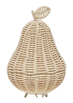 OYOY mini Lampa stołowa LED &quot;Pear&quot; w kolorze beżowym - 18 x Ø 12 cm ze sklepu Limango Polska w kategorii Lampy stołowe - zdjęcie 180267939