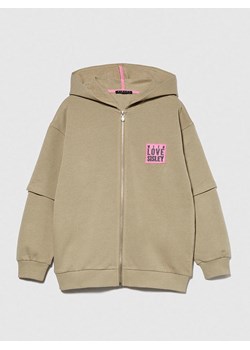 Sisley Bluza w kolorze beżowym ze sklepu Limango Polska w kategorii Bluzy dziewczęce - zdjęcie 180271298