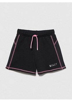 Sisley Bermudy w kolorze czarnym ze sklepu Limango Polska w kategorii Spodnie dziewczęce - zdjęcie 180271306
