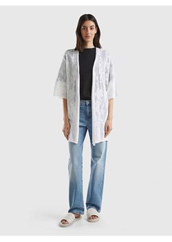 Benetton Kardigan w kolorze białym ze sklepu Limango Polska w kategorii Swetry damskie - zdjęcie 180271519