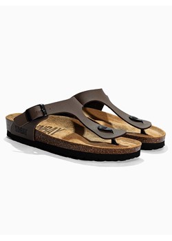 Sunbay Japonki &quot;Camelia&quot; w kolorze brązowym ze sklepu Limango Polska w kategorii Klapki damskie - zdjęcie 180272875