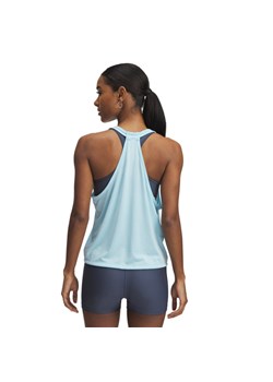 Damski top treningowy Under Armour Tech Swing Tank - niebieski ze sklepu Sportstylestory.com w kategorii Bluzki damskie - zdjęcie 180275555