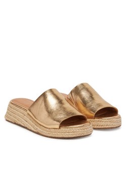 ONLY Shoes Espadryle 15341289 Złoty ze sklepu MODIVO w kategorii Klapki damskie - zdjęcie 180276766