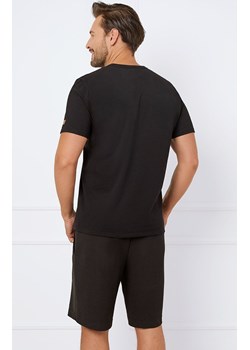 Komplet męski z krótkim rękawem i spodenkami Bono, Kolor czarny, Rozmiar S, Italian Fashion ze sklepu Primodo w kategorii Piżamy męskie - zdjęcie 180277386